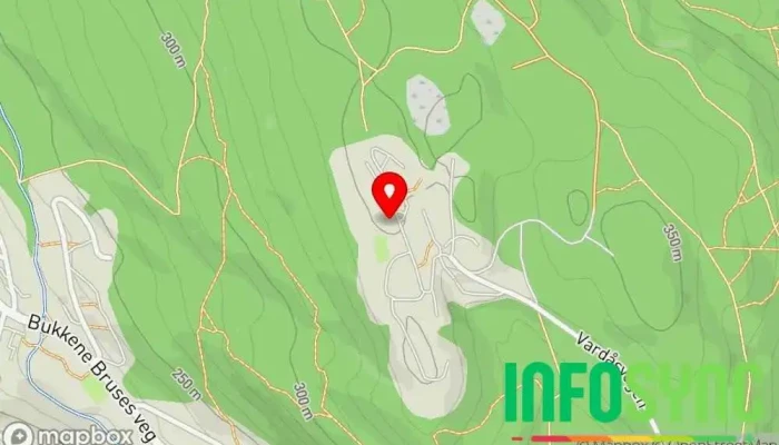 kart over Kriminalomsorgen Innlandet Fengsel i Kongsvinger