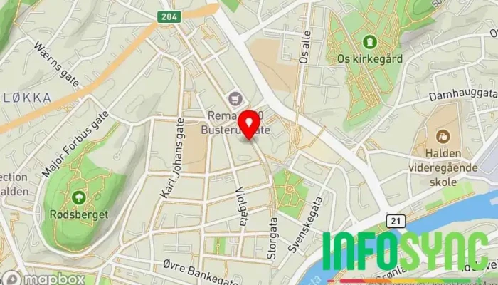 kart over Lettelse AS Spåtjenester, Veiledningstjeneste i Halden