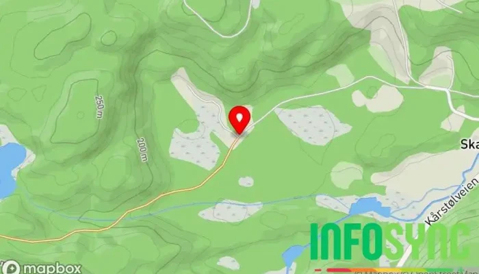 kart over Lindesnes skytterlag Idrettsklubb i Sør-audnedal