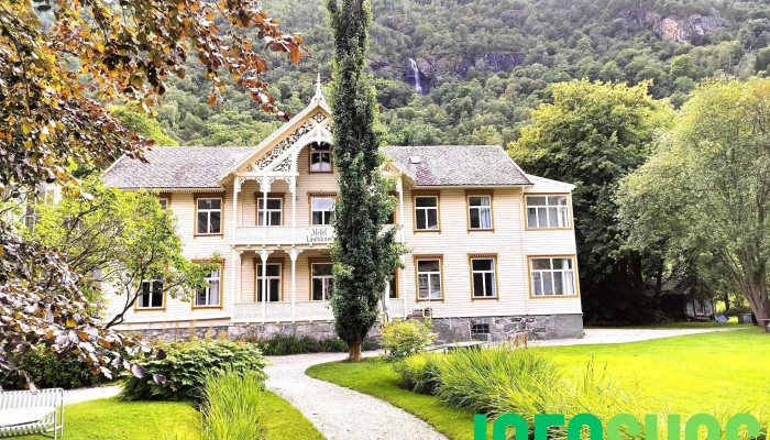 Lindstrom Hotel Fra Besokende - Lærdal