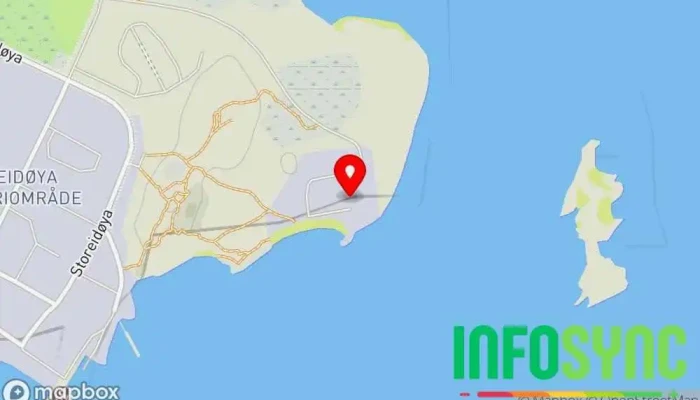 kart over Lofoten Bio Centre Forskningsinstitutt i Leknes