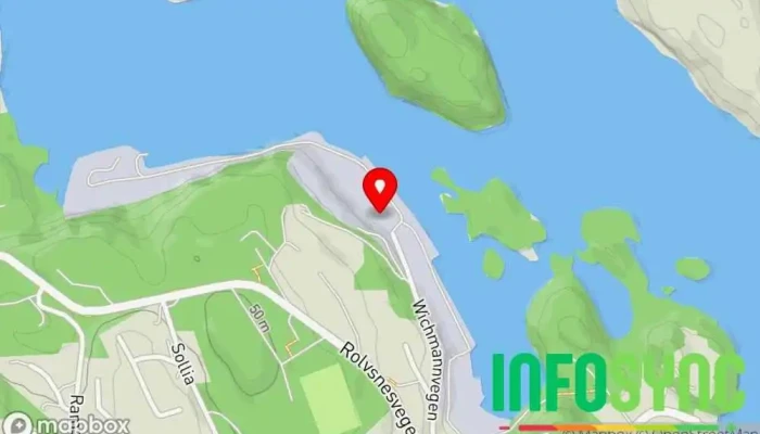 kart over LOS Marine Skipsverft i Rubbestadneset