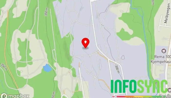 kart over Multisped AS Logistikk i Raufoss