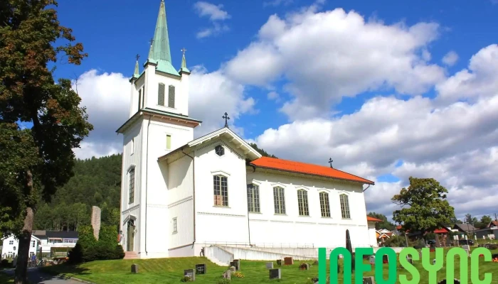 Nedre Eiker Kirke -  Alle - Krokstadelva