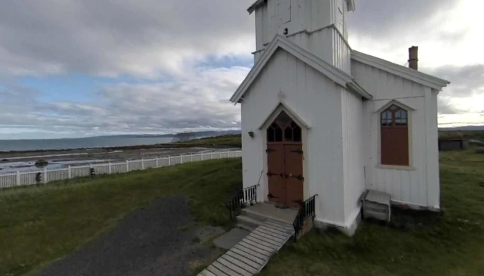Nesseby Kirke -  Street View 360deg - Norway