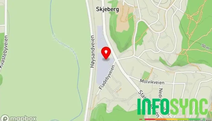 kart over NIOS AS Bedrift i Skjeberg