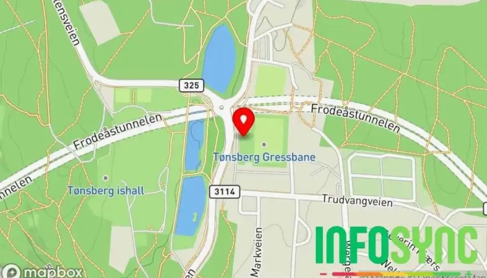 kart over NITO Vestfold Forening eller organisasjon, Fagbevegelse i Tønsberg