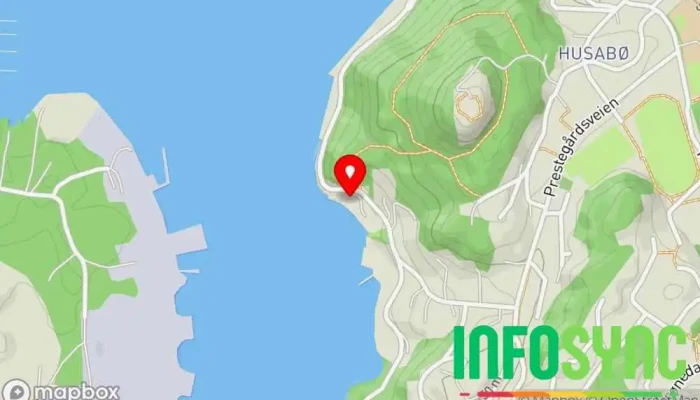 kart over Norwegian Electric Systems AS avd Egersund Hovedkontor i Egersund