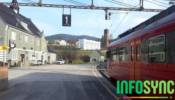 Notodden Stasjon -  Jernbanetog - Notodden