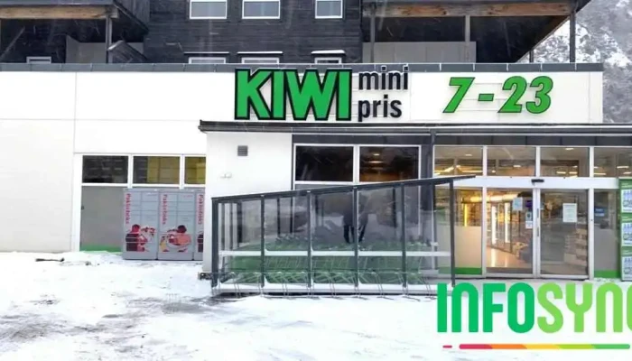 Pakkeboks Kiwi Lyngdal - Står Inntil Veggen
