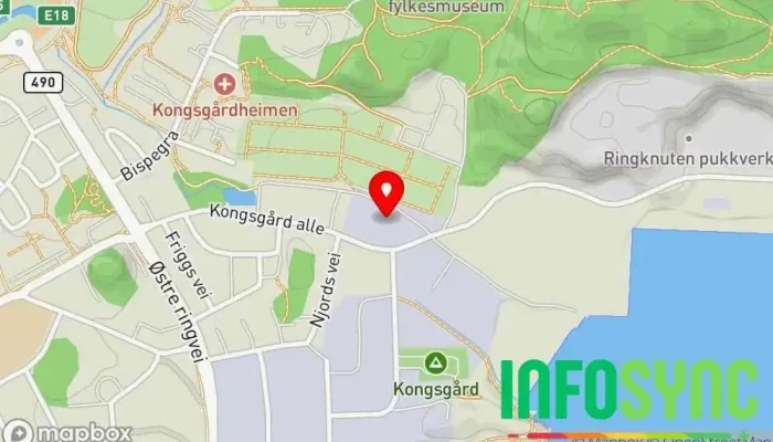 kart over Planr Programvareselskap i Kristiansand