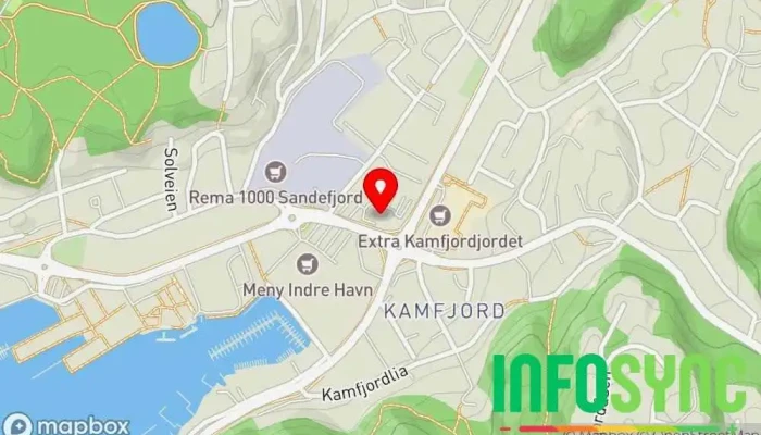 kart over Playsafe Norway AS Konsulent i Sandefjord