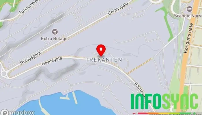 kart over Prosjektpartner Nord AS Konsulent i Narvik