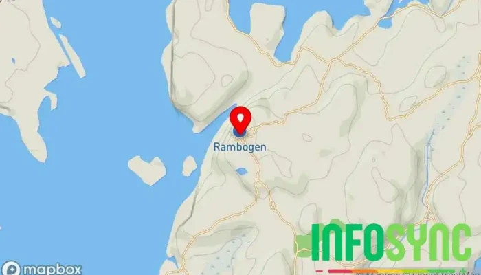 kart over Rambua dagsturhytte Turområde i Rong