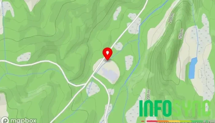kart over Roan Vindpark - Servicebygg Einarsdalen Hovedkontor i Brandsfjord