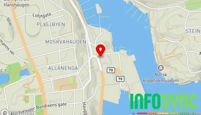 kart over Securitas AS Vektertjeneste i Kristiansund