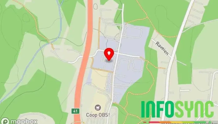 kart over Sensio AS, Vestfold Elektronikkprodusent, Butikk med utstyr til hjemmet i Sandefjord