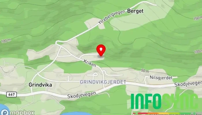 kart over Skodje miljø AS Miljø og fornybare naturressurser i Skodje