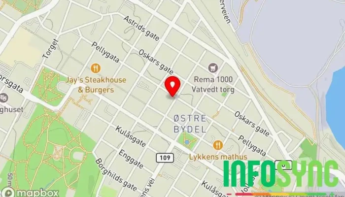 kart over SKY Fitness Sarpsborg Treningsstudio i Sarpsborg