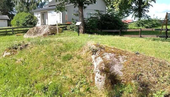 Skålgropsteinen på Navneberget - Stange