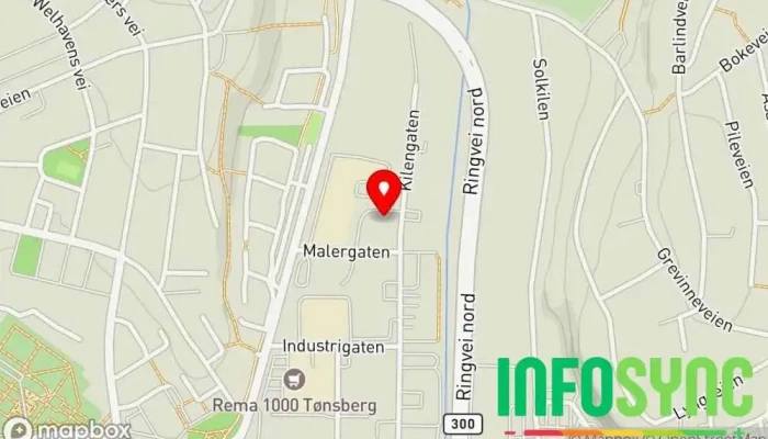kart over Smørepunkt - Servol Norge AS Serviceverksted for bil, Oljeskift, Outletbutikk i Tønsberg
