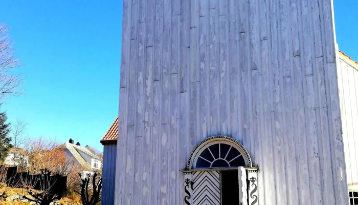 Sokndal Kirke -  Plassering - Hauge I Dalane