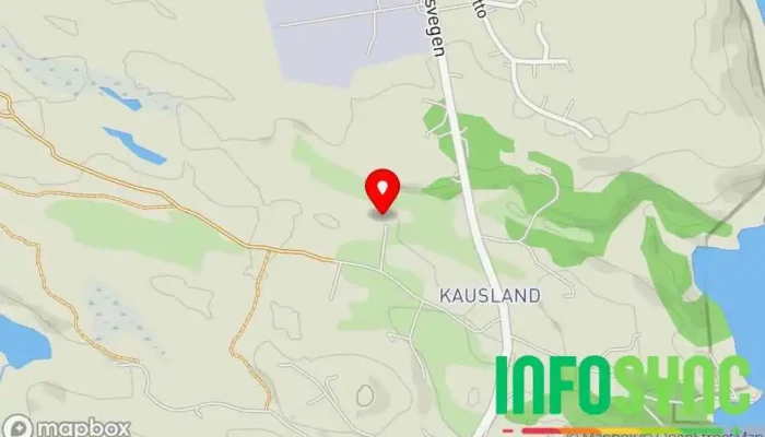 kart over Sølvi Marie Kausland  i Glesvær