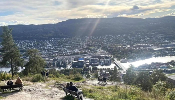 Spiralen -  Utsiktspunkt - Drammen