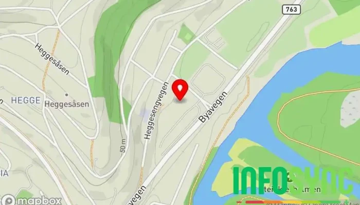 kart over Statens vegvesen, Steinkjer trafikkstasjon Offentlig kontor, Biltilsynet i Steinkjer