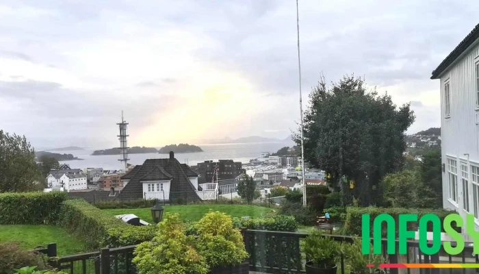 Stord Hamnestell -  Solnedgang - Stord