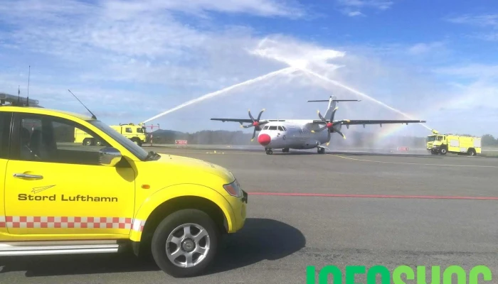 Stord Lufthamn Sorstokken Srp Fastvingefly - Sagvåg