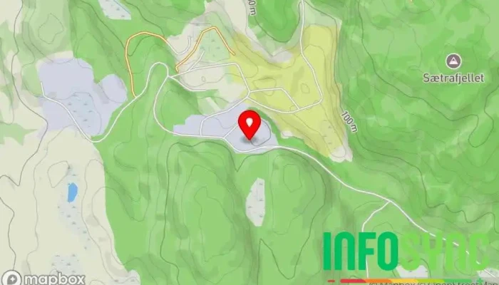 kart over Sunnhordaland Interkommunale Miljøverk IKS Renovasjon i Fitjar