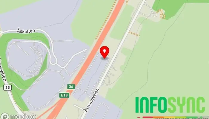 kart over SustEvo AS Tønsberg Sivilingeniørvirksomhet i Sem