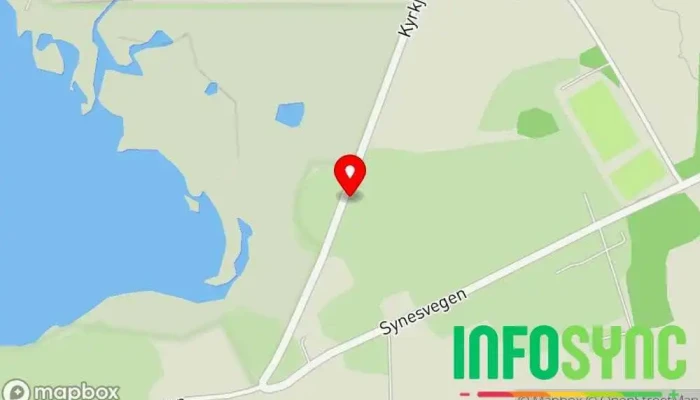 kart over Synes Besøksgård Åpen gård i Vigra