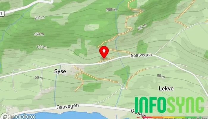 kart over Syse Gard Gård, Gårdsutsalg i Ulvik