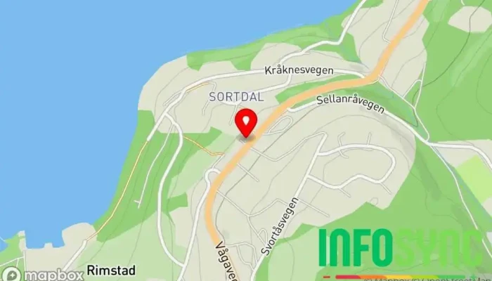kart over Tingvoll Radio & TV AS Elektronikkbutikk i Tingvoll