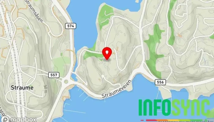 kart over Trailblaze IT-rådgivning AS  i Straumsgrend