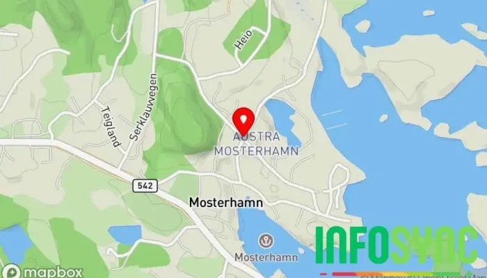 kart over Tram Teknikk Teknisk konsulent i Mosterhamn