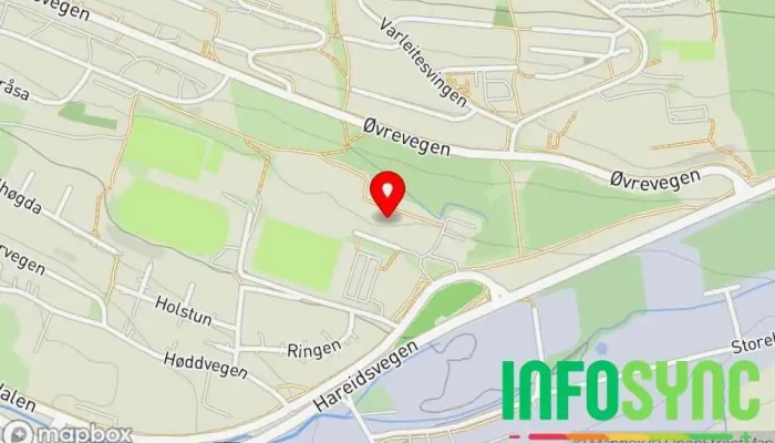 kart over Ulstein Vidaregåande Skule Videregående skole i Ulsteinvik