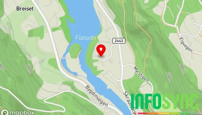 kart over Valdres Landbrukstjenester Landbrukstjenester, Næringspark i Fagernes