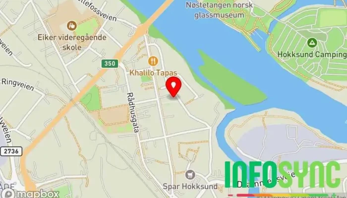 kart over Viken Vest Innkjøpssamarbeid Konsulent i Hokksund