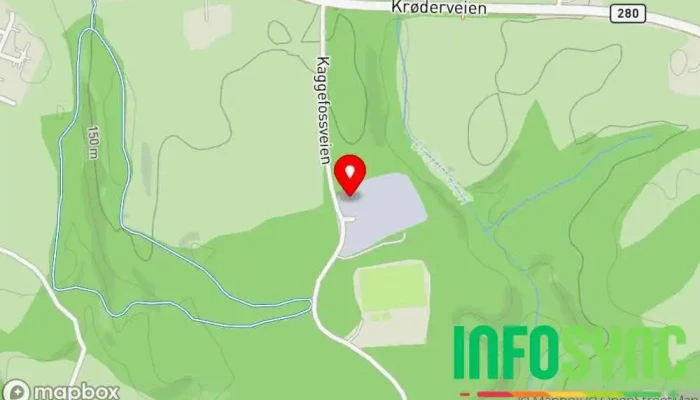 kart over Vikersund Blåseisolering Isolasjonsentreprenør i Vikersund