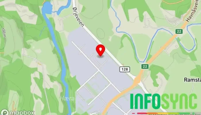 kart over Vy buss AS avd. Mysen Busselskap i Mysen